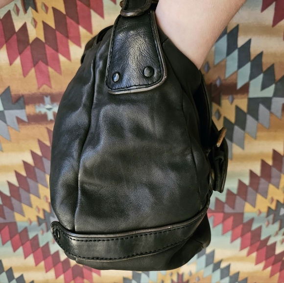 Old Gringo Black Leather Crossbody Messenger Bag - Picture 3 of 13